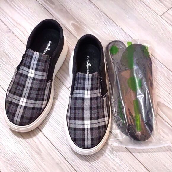 (S-3771) Orthocomfoot Women's Slip On Shoes with Arch Support Sz 39 (8.5) - Picture 4 of 15